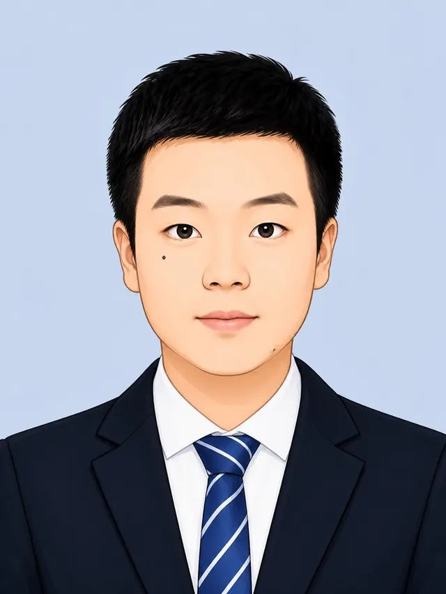 Illustrated portrait of Weiwei Zhao