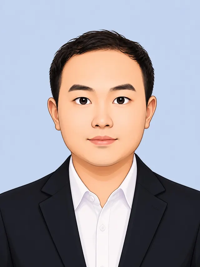 Illustrated portrait of Xiangxin Zhou