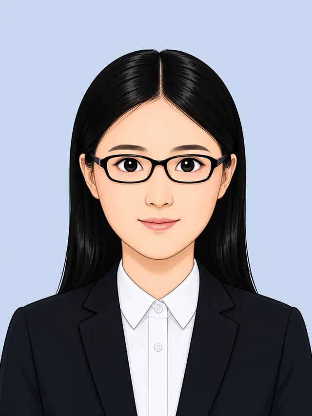 Illustrated portrait of Lei Cheng
