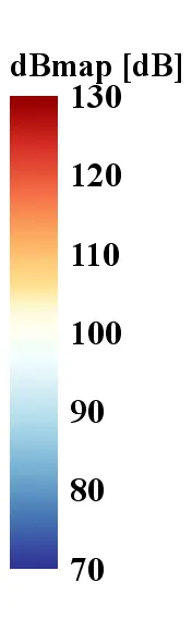 声级色标 / Sound-level scale