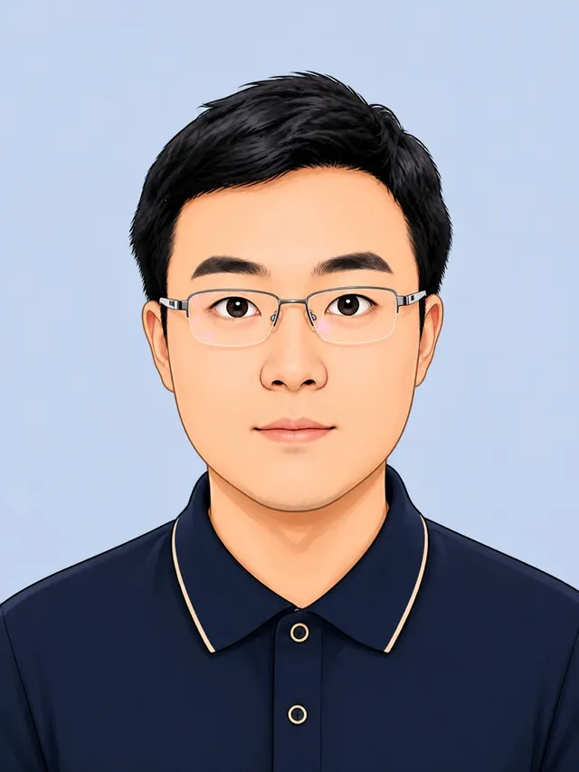 Illustrated portrait of Zhangming Zeng