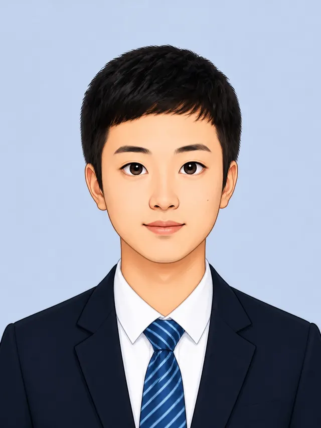 Illustrated portrait of Lishu Duan