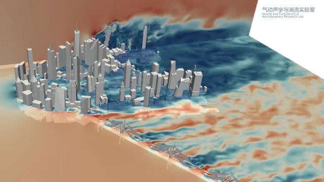 城市环境场可视化 / Urban environmental-field visualization