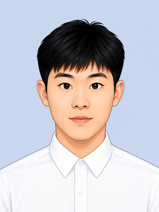 Illustrated portrait of Hao Yu