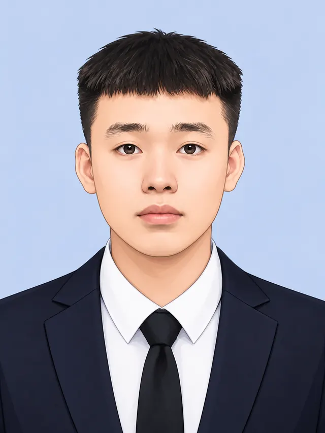 Illustrated portrait of Xingchen Mo