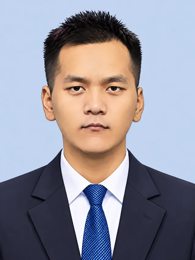 Illustrated portrait of 刘文东